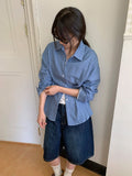 Hachini Basic Check Long Sleeve Shirt