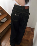 Kelty Back Pocket Point Raw Denim Pants