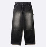 Build Double Knee Wide Denim Pants