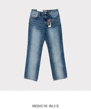 Lujin cat brush washed denim