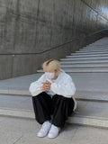 Nylon hoodie string high-end wind parka