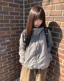 Noken Warmer String Hood Windbreaker