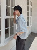 Basic Air Crop Short Sleeve Shirt