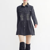 Mine denim one piece