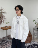 Felts Mixed Trucker Jacket