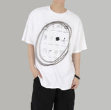 Draw printed tee