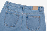 From Straight Denim Pants