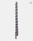Oleun Stripe Color Matching Knit Muffler