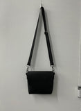 Mat black cross bag