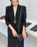 Dains Tailored Collar Short Jacket