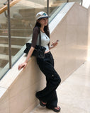 Niif Cargo Semi-Bootcut Pants