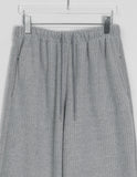 Corenti Banding Ribbed Brushed Wide Pants