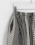 Katahi Pattern Banding Mini Skirt