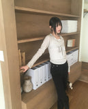 Lido Frill Ribbon Strap T-Shirt