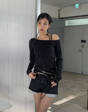 Pocket Point Black Denim Shorts