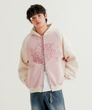 Supermechanic Loose Fit Hood Zip-Up