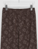 Vigenna Flower Bootcut Banding Pants