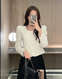 Mazel Square Puff Crop Jacket