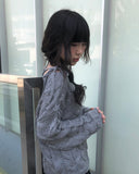 [Plan] Dottie Off-Shoulder Ribbon Cable Knit