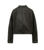 Vintage Washing Biker Jacket