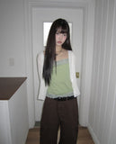 Maylin Lace V-neck See-through Cardigan