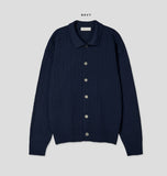 Serif Cable Collar Cardigan