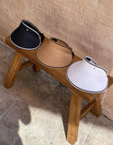 Hello Rattan Banding Sun Cap