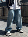 Roy Cat Washed Balloon Denim