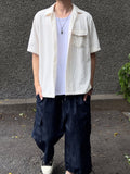 Non-Fade Cargo Bermuda Denim