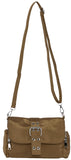 Lower Buckle Shoulder Bag