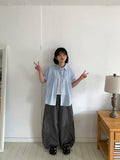 Monters Banding Balloon Wide Nylon Pants