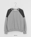 Rohina Color Matching Crop Sweatshirt