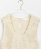 Pachi two-way knit vest