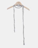 [Cardigan + Sleeveless + Scarf SET] Tevin Check Cardigan Set