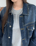 Bedin Crop Denim Jacket