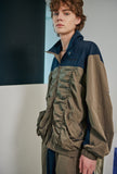 Shirring 2WAY Nylon Jacket