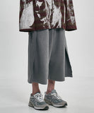 One Tuck Jersey Bermuda Shorts