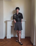 Bly Stripe Shorts Slacks