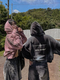 Over Spray Crop Hood Zip-Up
