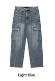 Rodep Washing Cargo Denim Pants