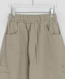 Hibamp Wide Cargo Banding Pants