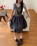 Hoen Drape One Off-Shoulder Sleeveless T-Shirt