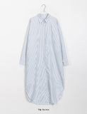 Roit Stripe Shirt Long One Piece