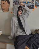 Harper Stripe String Hood