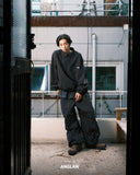 [AG] Perky Button Knee Wide Pants