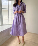 Milo Stripe Shirt One Piece