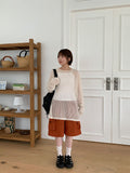 [unisex] Kelpid Summer Net See-through Knit
