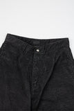 Purdue pintuck corduroy wide pants
