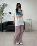 Bollet Nylon Piping Cargo Pants