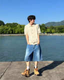 Bedi cut Bermuda pants